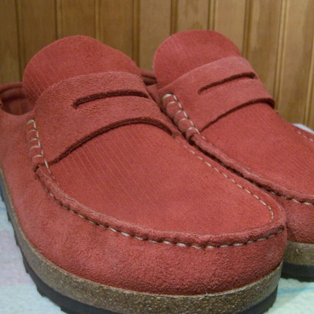 Birkenstock Naples Corduroy Sienna Red 42